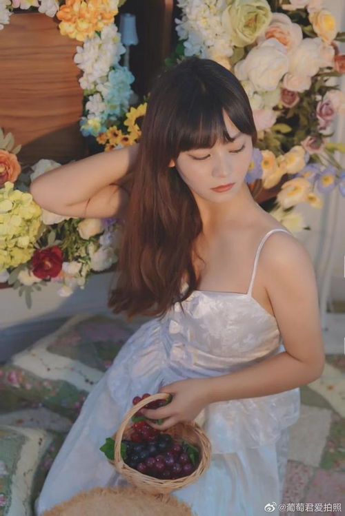 花间倩影 兰州约拍中的花与少女美学